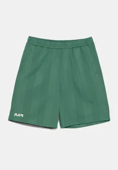 Fila pantaloni scurti copii IGGINGEN culoarea verde, talie reglabila, FAT0671 imagine