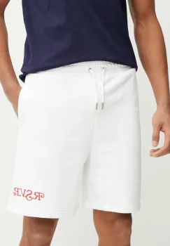 Fila pantaloni scurti Lamswaarde culoarea alb, FAM0909 imagine