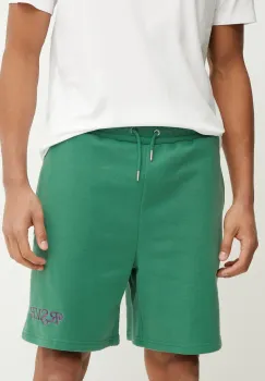 Fila pantaloni scurti Lamswaarde culoarea verde, FAM0909 imagine