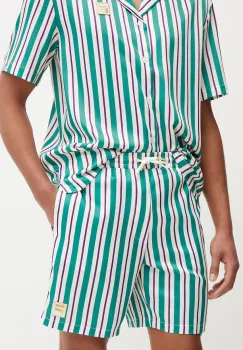 Fila pantaloni scurti Lastro culoarea verde, FAM0925 imagine