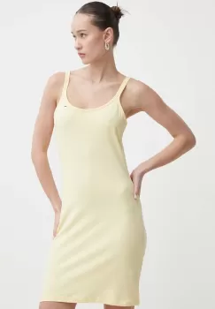 Fila rochie Brillon culoarea galben, mini, mulata, FAW0704 imagine