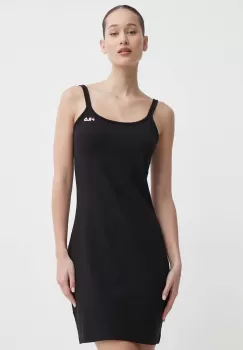 Fila rochie Brillon culoarea negru, mini, mulata, FAW0704 imagine