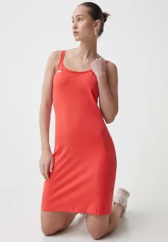 Fila rochie Brillon culoarea rosu, mini, mulata, FAW0704 imagine