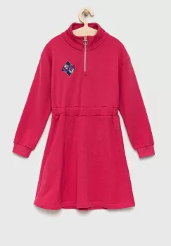 Fila rochie fete culoarea roz, mini, evazati imagine