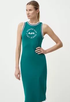 Fila rochie Lublin culoarea verde, mini, mulata, FAW0759 imagine