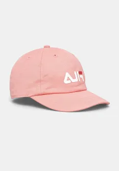 Fila sapca de baseball din bumbac LEVERKUSEN culoarea roz, cu imprimeu, FCK0033 imagine