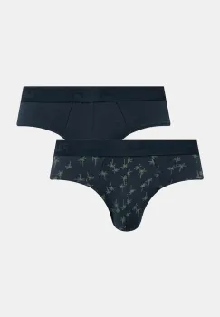 Fila slipi pentru barbati, din bumbac cu elastan pachet de 2 imagine