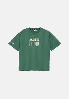 Fila tricou copii IGGENSBACH culoarea verde, cu imprimeu, FAT0670 imagine