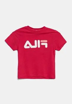 Fila tricou de bumbac pentru copii BAIA MARE culoarea roz, FAK0123 imagine