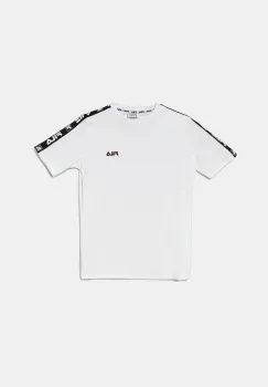 Fila tricou de bumbac pentru copii IDELBERG culoarea alb, cu imprimeu, FAT0672 imagine