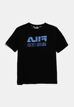 Fila tricou de bumbac pentru copii IFFEZHEIM culoarea negru, cu imprimeu, FAT0667 imagine
