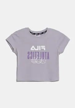 Fila tricou de bumbac pentru copii ISNY culoarea violet, FAT0635 imagine