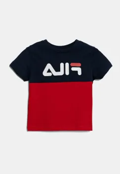 Fila tricou de bumbac pentru copii LOTTUM culoarea rosu, cu imprimeu, FAK0404 imagine