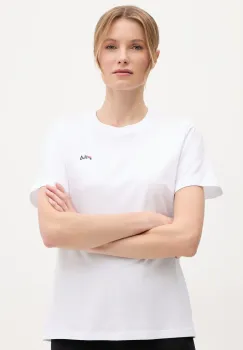 Fila tricou din bumbac Lignano femei, culoarea alb, FAW1053 imagine