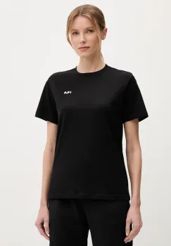 Fila tricou din bumbac Lignano femei, culoarea negru, FAW1053 imagine