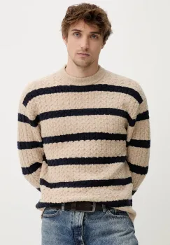 Filippa K pulover culoarea bej, 31466 imagine