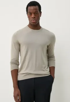 Filippa K pulover de lana barbati, culoarea gri, light, 28928 imagine