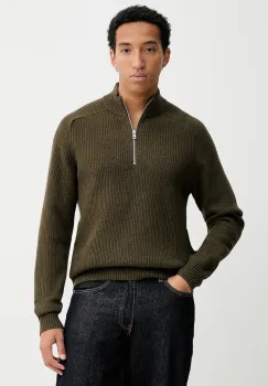 Filippa K pulover de lana culoarea verde, 31692 imagine