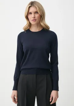 Filippa K pulover de lana femei, culoarea albastru marin, light, 28920 imagine