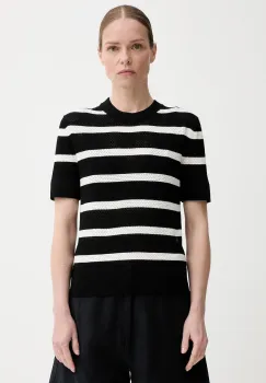 Filippa K tricou culoarea negru, 31460.FK imagine