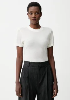 Filippa K tricou din amestec de casmir culoarea bej, 31742 imagine