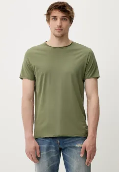 Filippa K tricou din bumbac culoarea bej, uni, 28474 imagine