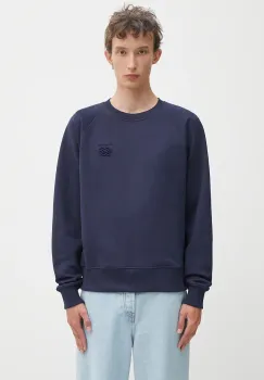 Filling Pieces hanorac de bumbac Embroidered Knot culoarea bleumarin, uni, 422530500143 imagine