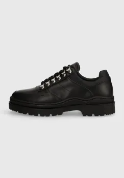 Filling Pieces pantofi de piele Mountain Trail barbati, culoarea negru, 64328991847 imagine
