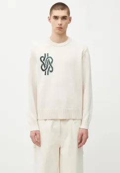 Filling Pieces pulover din amestec de lana Knit Sweater Knot imagine