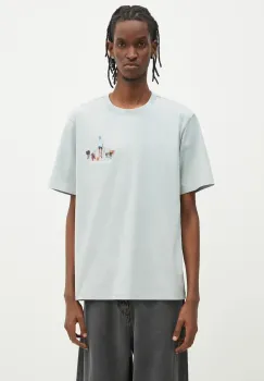 Filling Pieces tricou din bumbac Dog Walker barbati, cu imprimeu, 74499819980 imagine