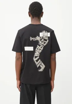 Filling Pieces tricou din bumbac Trumpeteer culoarea negru, cu imprimeu, 422520500237 imagine