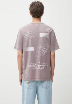 Filling Pieces tricou din bumbac Vinyl culoarea roz, cu imprimeu, 422520500240 imagine