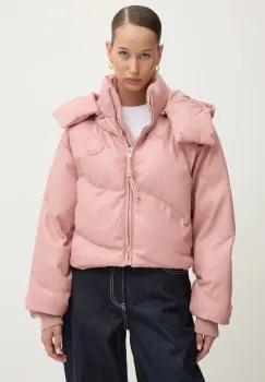 Fiorucci geaca femei, culoarea roz, de iarna, W01FPOJA164VL01PN02 imagine