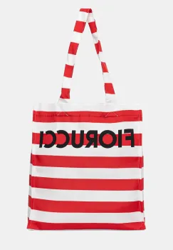 Fiorucci geanta Logo Print Nylon Tote culoarea rosu, W02FPABA275NY01RD02 imagine