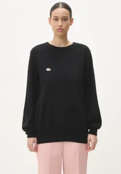 Fiorucci pulover de lana Angel femei, culoarea negru, W01FPKSW202KN03BK01 imagine