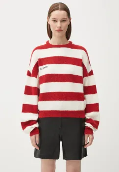 Fiorucci pulover de lana Cropped Alpaca culoarea rosu, calduros, W02FPKSW448KN11RD02 imagine
