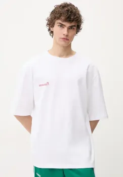 Fiorucci tricou din bumbac Candy Logo Relaxed Fit T-Shirt barbati, culoarea alb, cu imprimeu, U02SPTSH101CJ01WH09 imagine