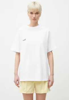 Fiorucci tricou din bumbac Logo Print Regular Fit femei, culoarea alb, U02SPTSH323CJ01WH05 imagine