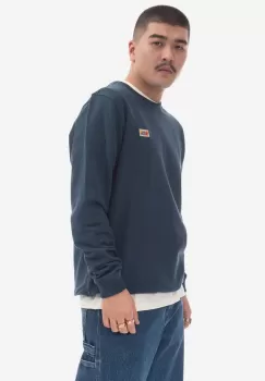 Fjallraven bluza Vardag Sweater barbati, culoarea bleumarin, uni F87070 imagine