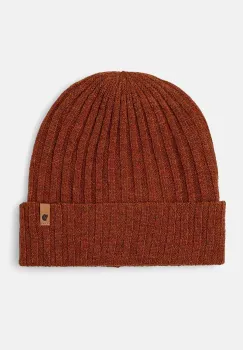 Fjallraven caciula de lana Byron Hat Thin culoarea maro, de lana, din tesatura neteda, F77387.215 imagine
