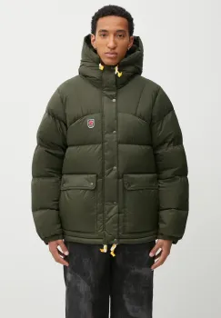 Fjallraven geaca de puf Expedition culoarea verde, de iarna, F84605 imagine