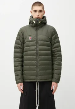 Fjallraven geaca de puf Expedition culoarea verde, de iarna, F86121 imagine