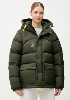 Fjallraven geaca de puf Expedition culoarea verde, de iarna, F89995 imagine