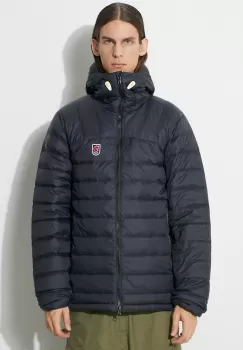Fjallraven geaca de puf Expedition Pack Down barbati, culoarea bleumarin, de tranzitie imagine