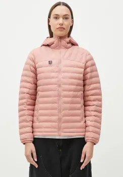 Fjallraven geaca Expedition Latt Hoodie W femei, culoarea roz, de tranzitie, F86120.300 imagine