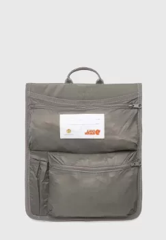 Fjallraven organizator rucsac Kanken culoarea gri, mic, neted imagine