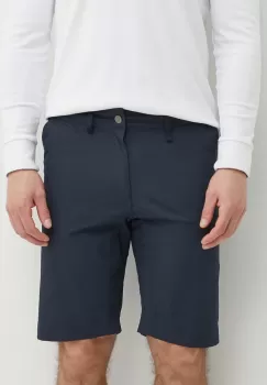 Fjallraven pantaloni scurti outdoor Abisko Lite culoarea albastru marin, F82465 imagine