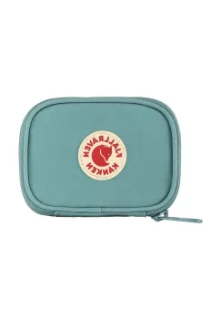 Fjallraven portofel Kanken Card Wallet culoarea turcoaz, F23780.501 imagine
