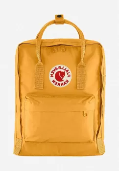 Fjallraven rucsac Kanken culoarea galben, mare, cu imprimeu F23510.160-160 imagine