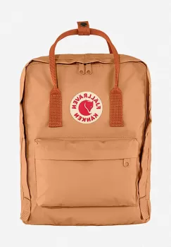 Fjallraven rucsac Kanken culoarea portocaliu, mare, cu imprimeu F23510.241.243-241 imagine
